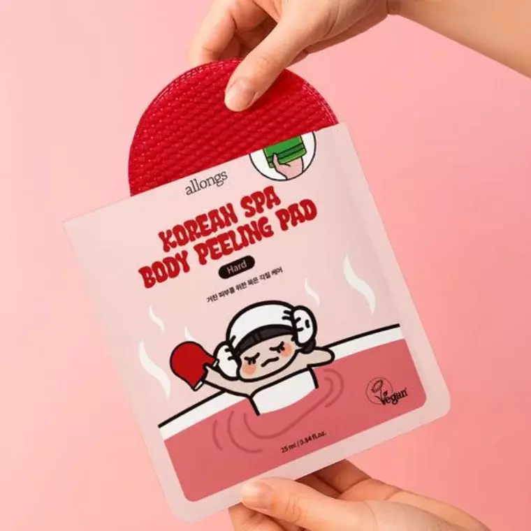 Allongs Korean Spa Body Peeling Pads #Hard (25ml)