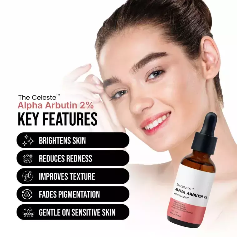The Celeste Alpha Arbutin 2% + Niacinamide (30ml)