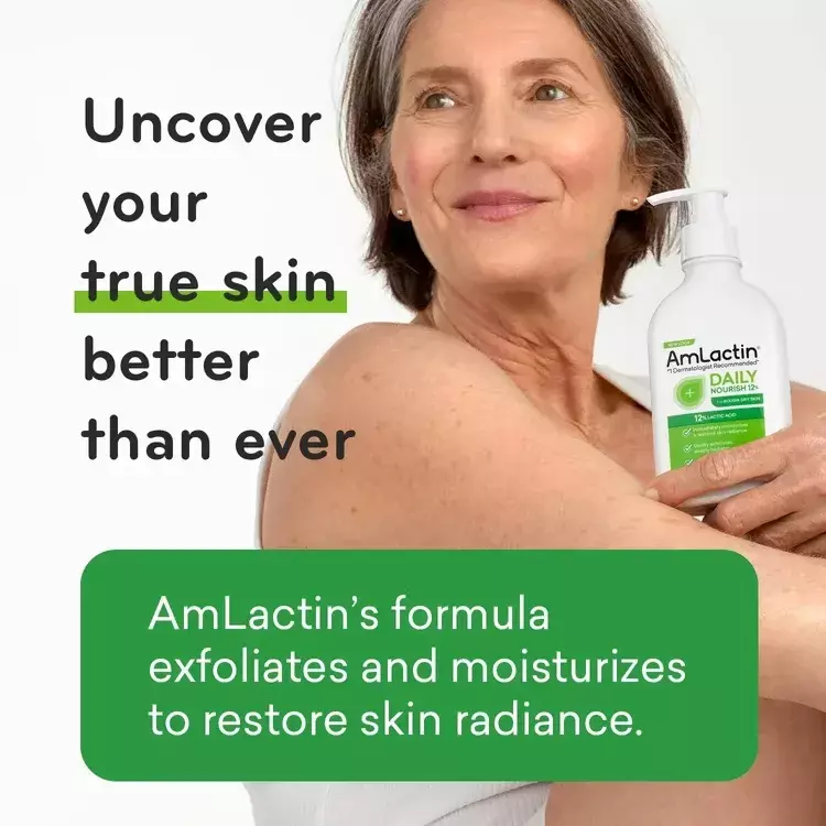 Amlactin Daily Nourish Lotion with 12% Lactic Acid