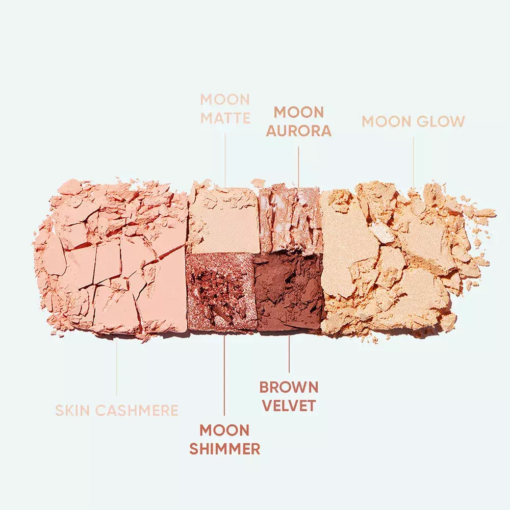 Amuse Vegan Face All Palette 01 MOON GLOW