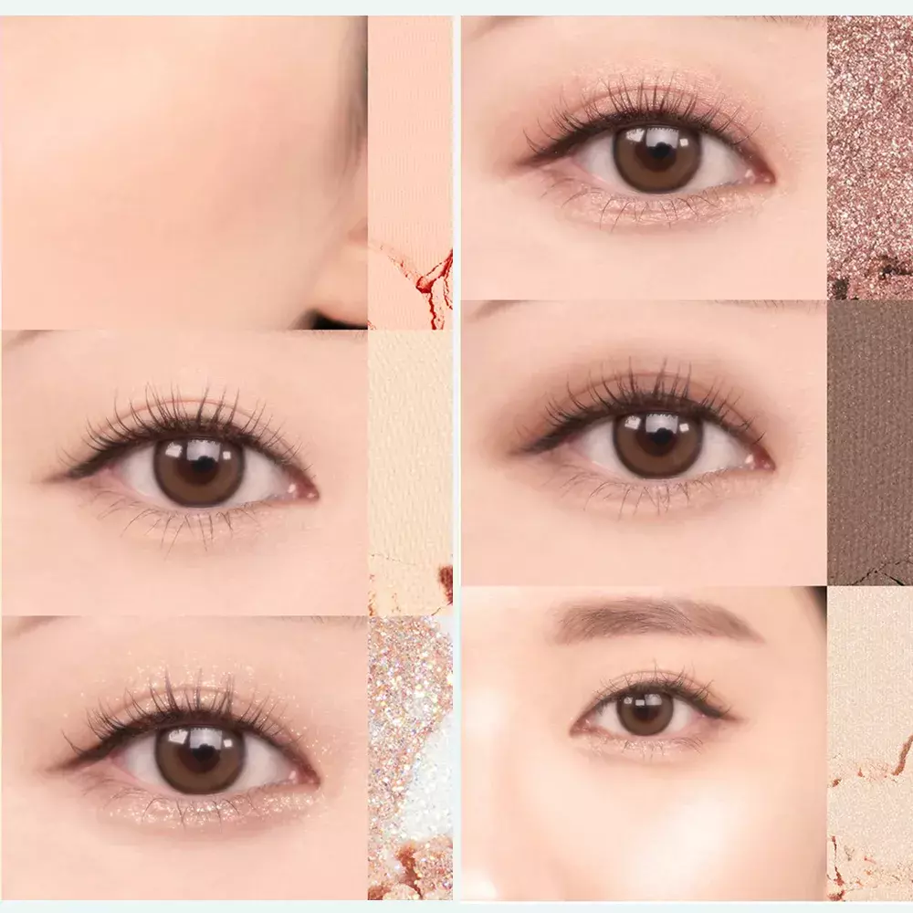 Amuse Vegan Face All Palette 01 MOON GLOW