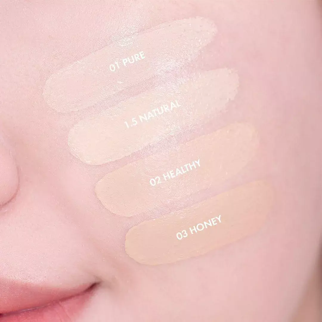 Amuse Dew Power Vegan Cushion 03 HONEY