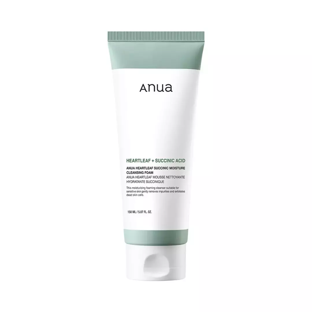 Anua Heartleaf Succinic Moisture Cleansing Foam (150ml)