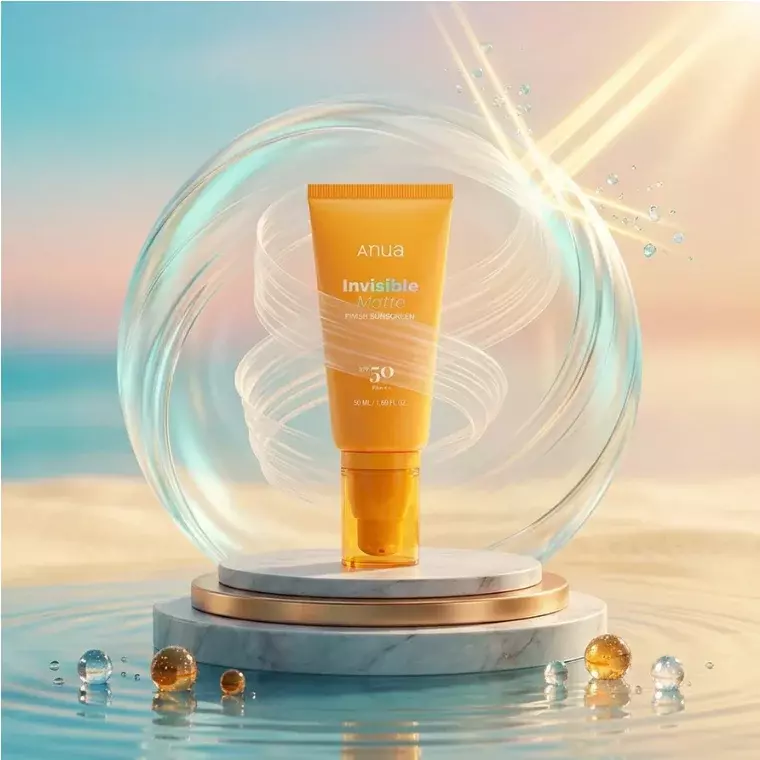 Anua Invisible Matte Finish Sunscreen SPF50+ PA++++ (50ml)