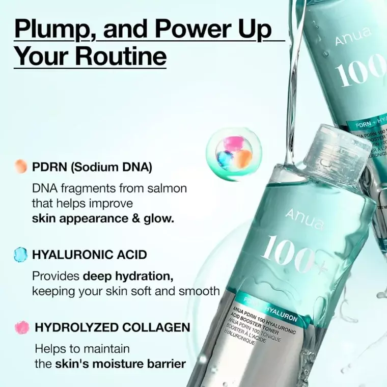 ANUA PDRN 100 Hyaluronic Acid Booster Toner (250ml)