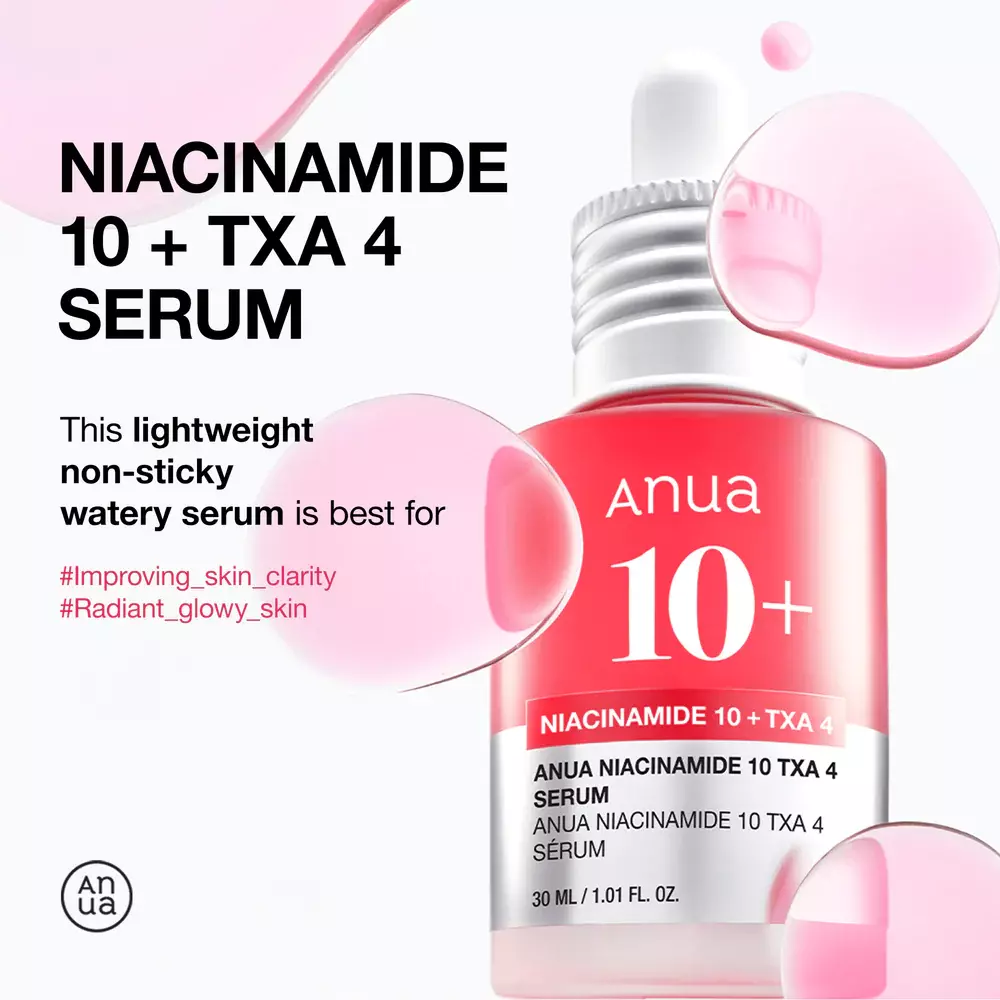 Anua Niacinamide 10% + TXA 4% Serum (30ml)