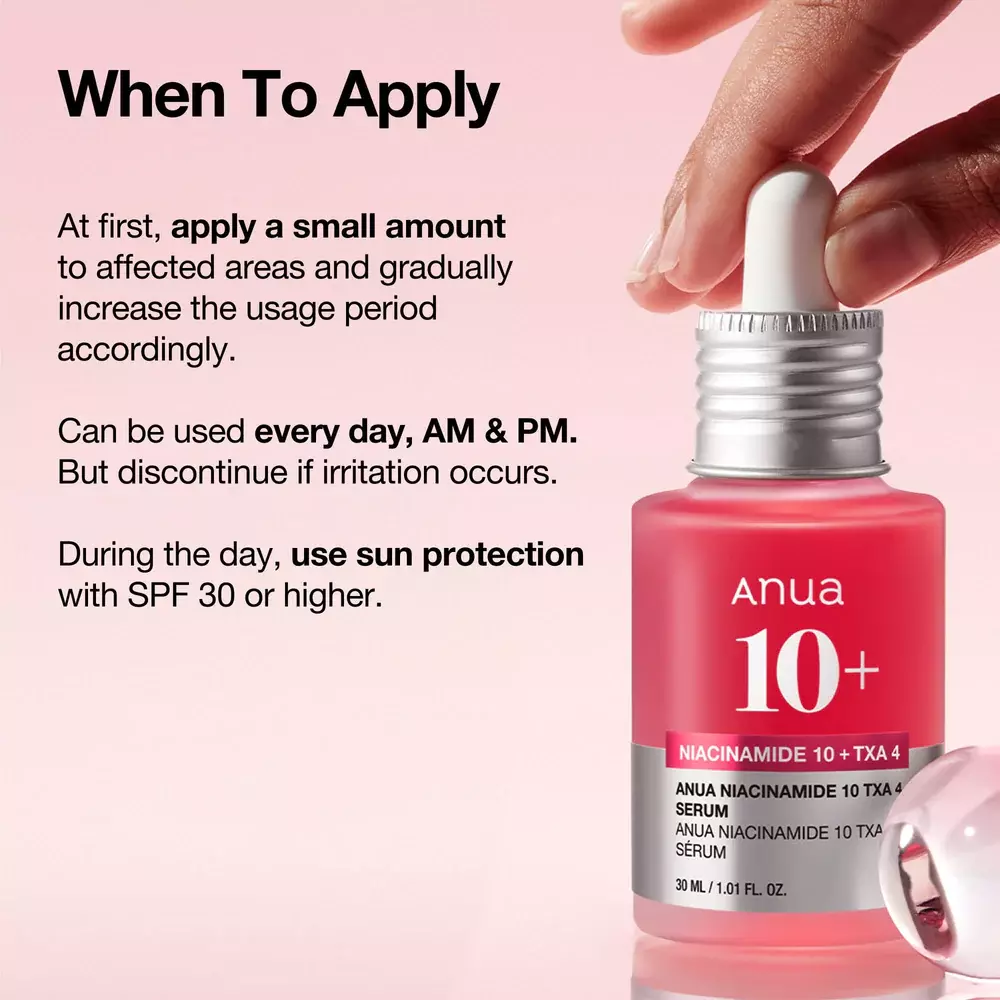 Anua Niacinamide 10% + TXA 4% Serum (30ml)
