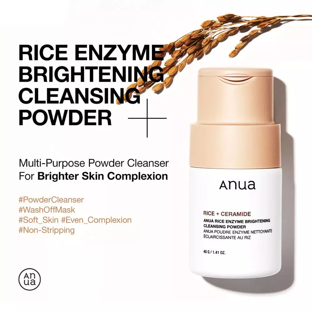 Anua Rice Enzyme Brightening Cleansing Powder (50g)