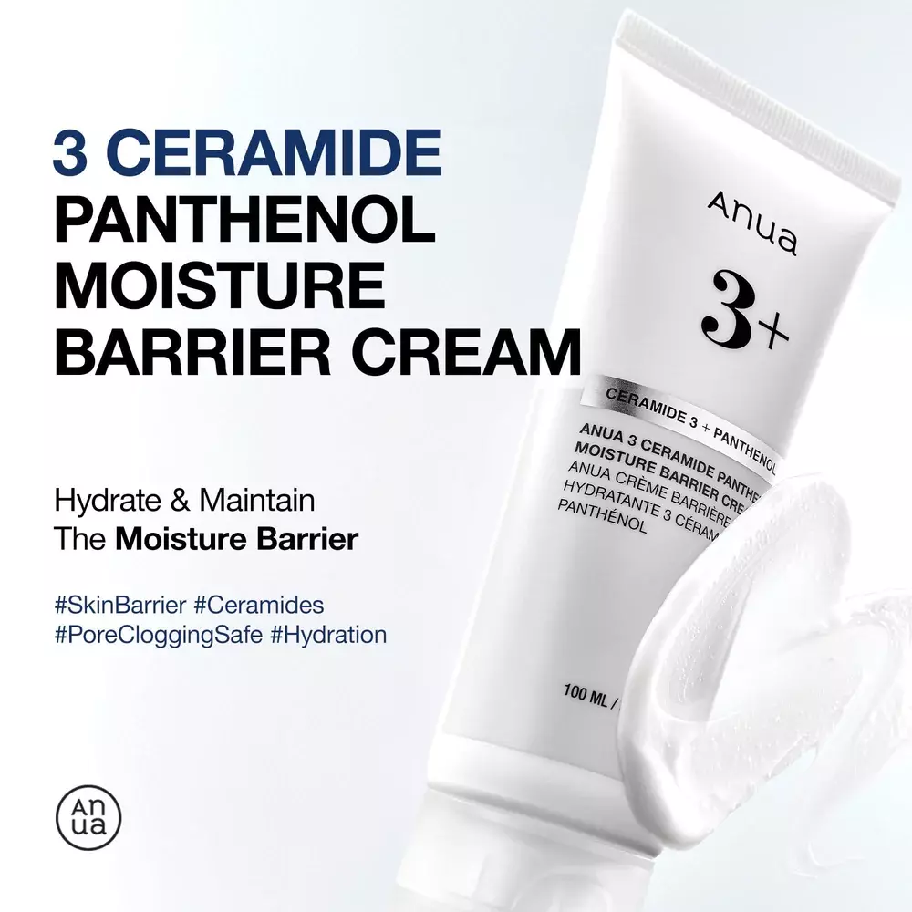 Anua  3+ Ceramide Panthenol Moisture Barrier Cream 100ml