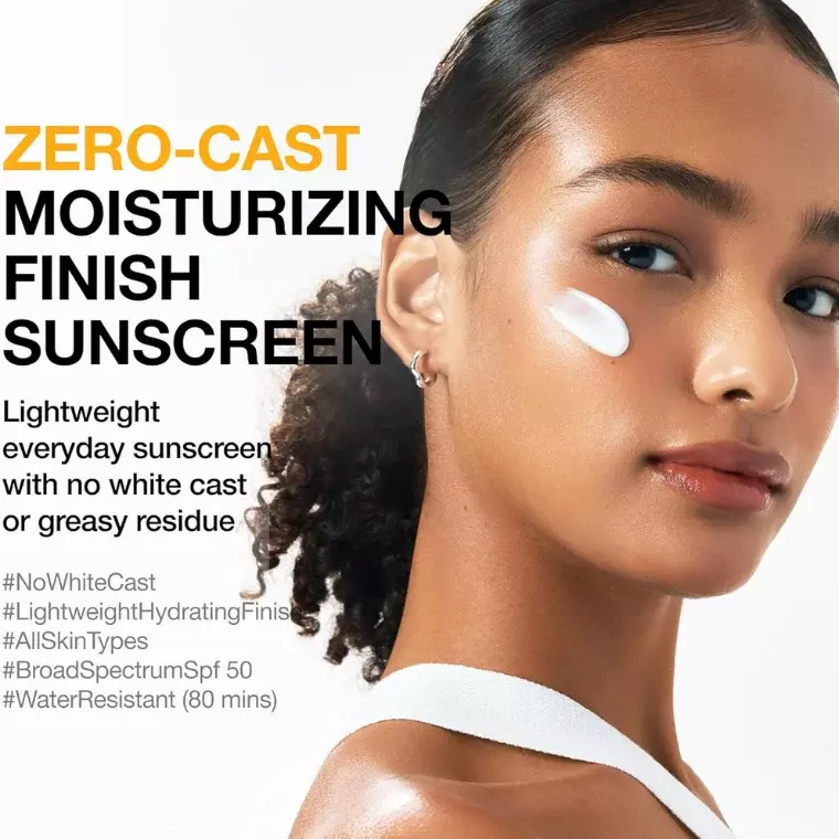 Anua Zero Cast Moisturizing Finish Sunscreen (50ml)