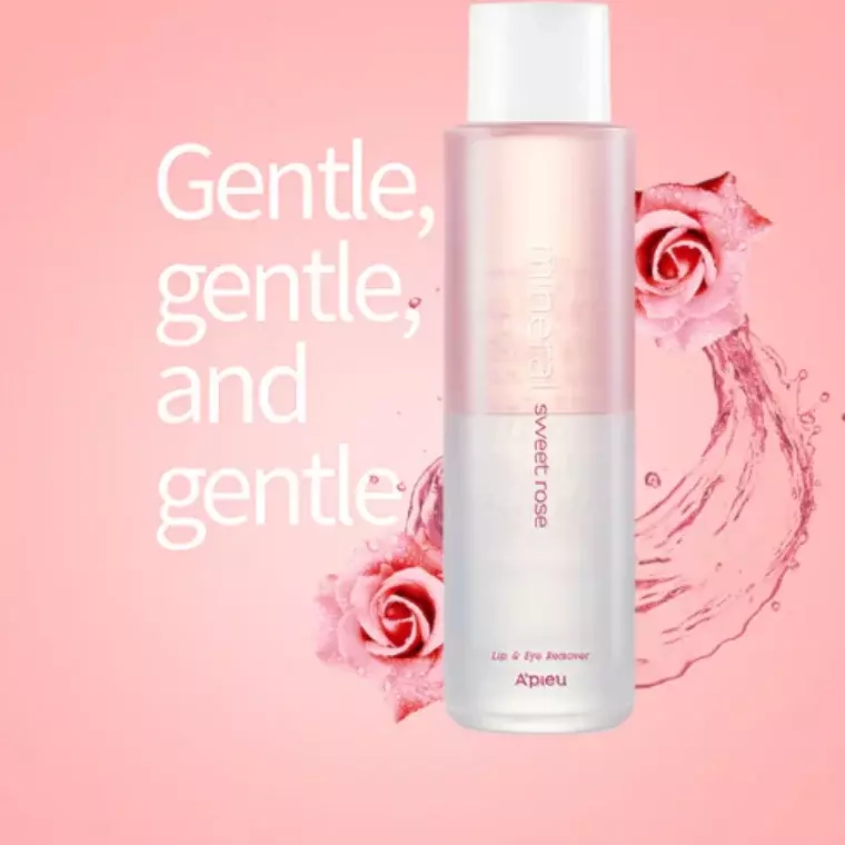 A'pieu Mineral Lip & Eye Remover Sweet Rose (100ml)