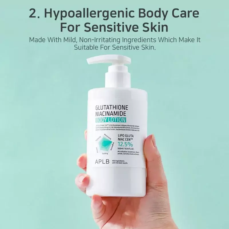 APLB Glutathione Niacinamide Body Lotion (300ml)