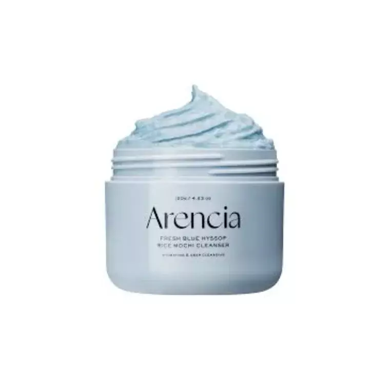 Arencia Fresh Blue Hyssop Rice Mochi Cleanser (120gm)
