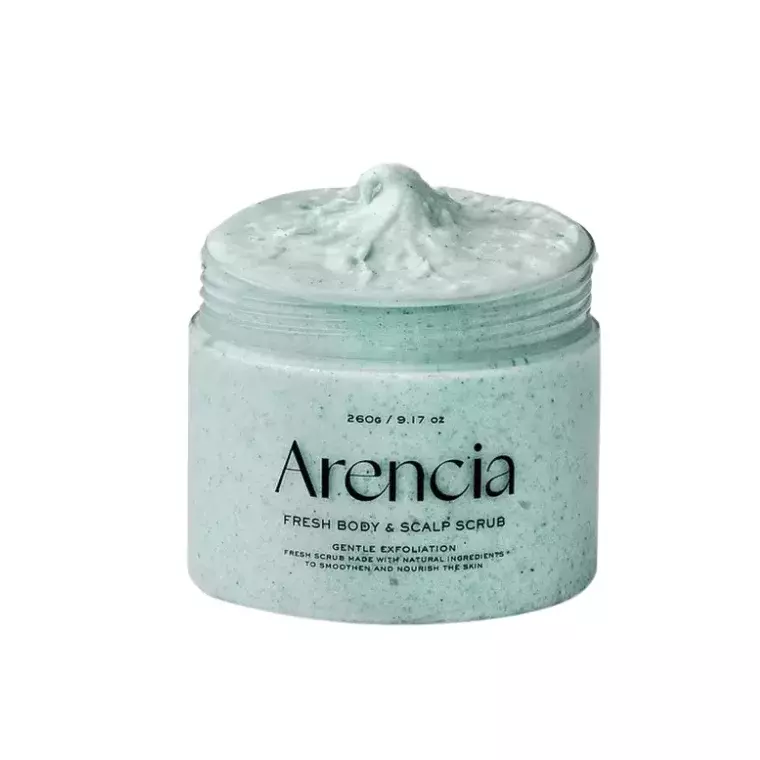 Arencia Fresh Cloud Body & Scalp Scrub French Mint Lily (260gm)