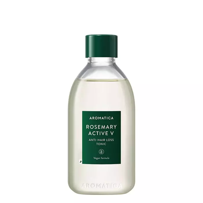 Aromatica Rosemary 5PCS Bundle Set [ Rosemary Hair Thickening Conditioner, Rosemary Anti-Hair Loss Tonic, Rosemary Scalp Scaling Shampoo, Rosemary Treatment, Rosemary Concentrated Essence ]