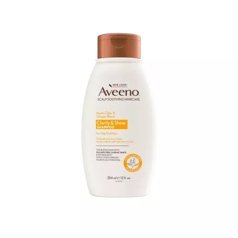 Aveeno Apple Cider Vinegar Clarifying & Shine Shampoo (354ml)