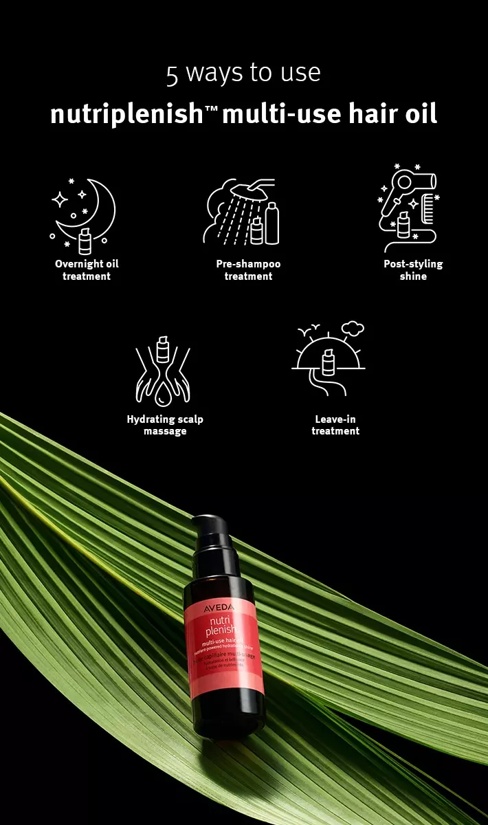 Aveda Nutriplenish Multi-use Hair Oil (30ml)