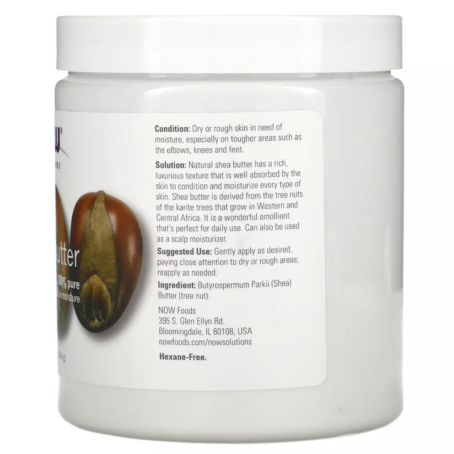 Now Foods Shea Butter 454g