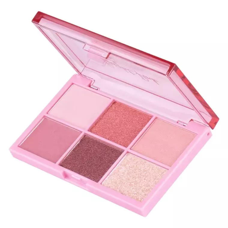Baby Bright Bright Pink Eye Palette (0.7gm x 6 Colors)
