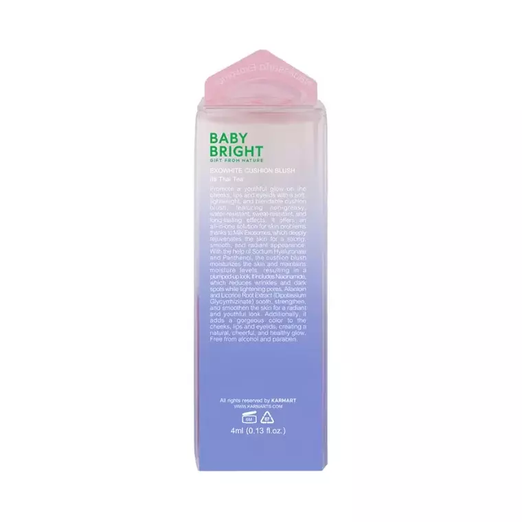 Baby Bright Exowhite Cushion Blush #08 Thai Tea (4ml)
