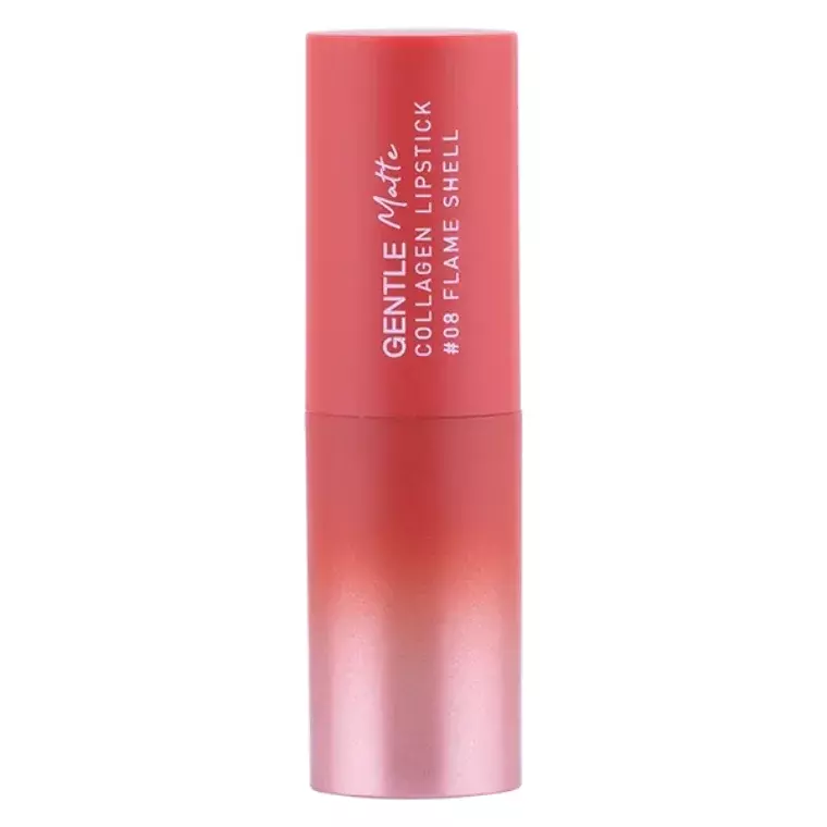 Baby Bright Gentle Matte Collagen Lipstick #08 Flame Shell (3.7gm)