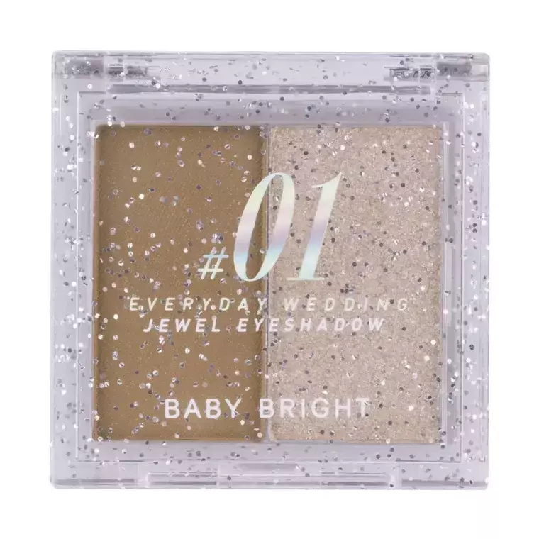 Baby Bright Jewel Eyeshadow#01 Everyday Wedding (2.1gm)
