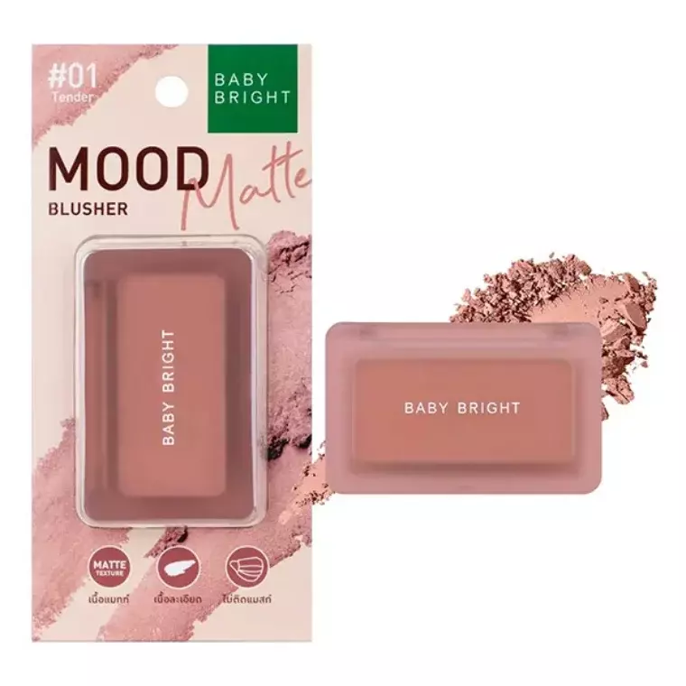 Baby Bright Mood Matte Blusher #01 Tender (4.5gm)