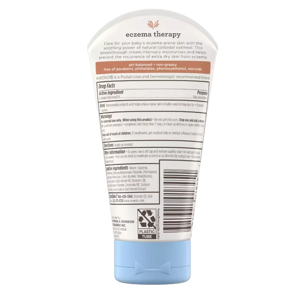 Aveeno Baby Eczema Therapy Moisturizing Cream (141g)
