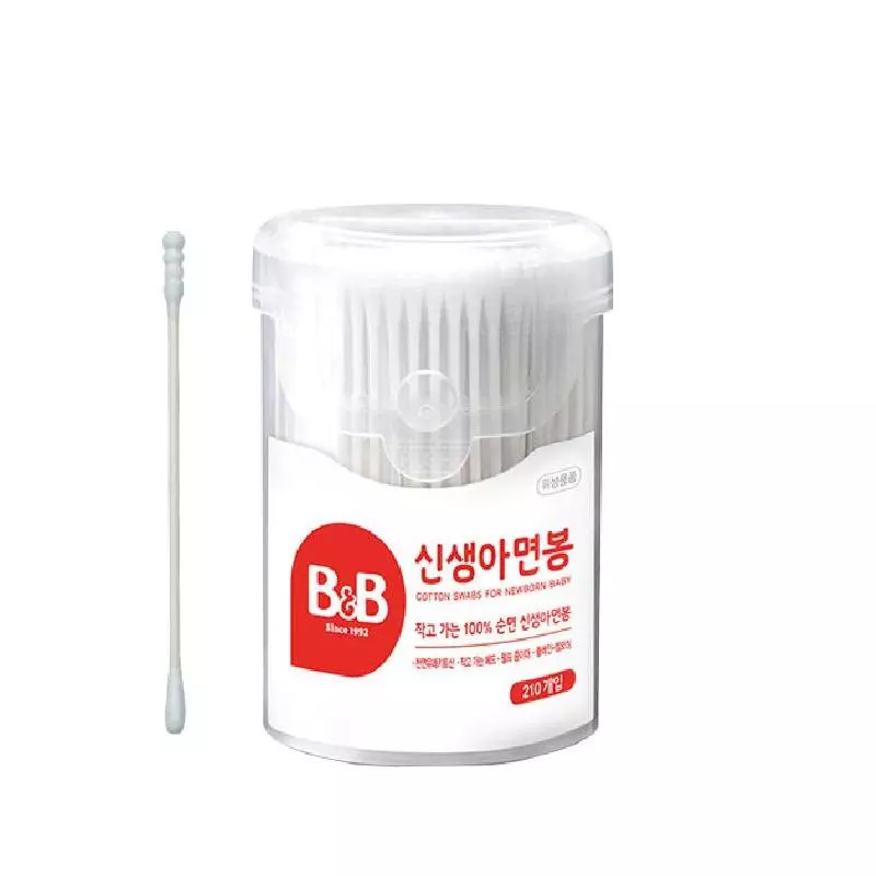 B&B Anti-bacterial Cotton Swabs for Babies