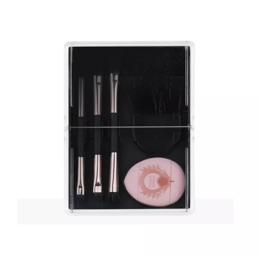 Blink 8-in-1 Pushable makeup brush Set# Black