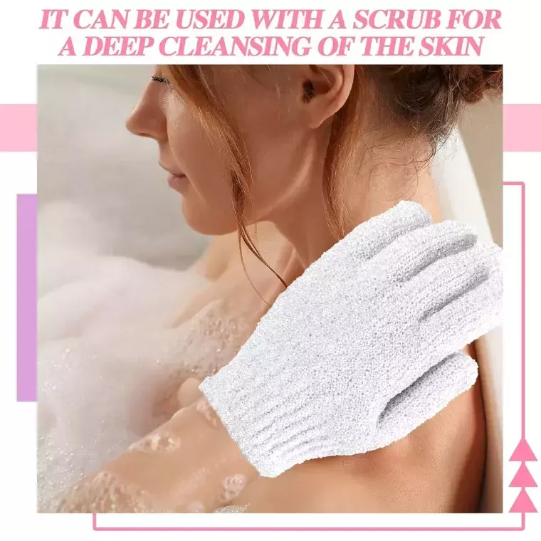 Blink Finger Exfoliating Gloves #Pink (1Pair)