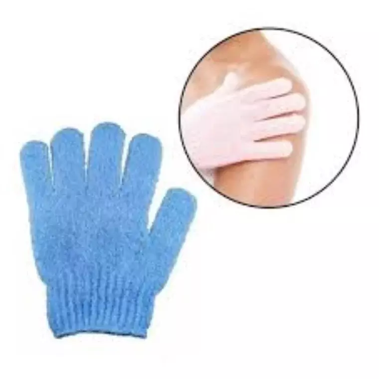 Blink Finger Exfoliating Gloves #Blue (1Pair)