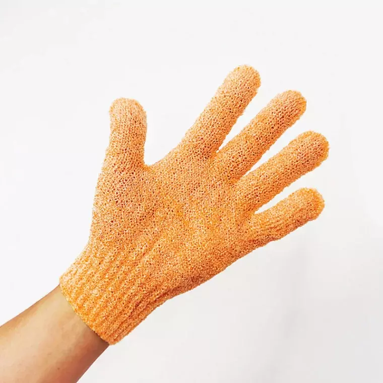 Blink Finger Exfoliating Gloves #Orange (1Pair)
