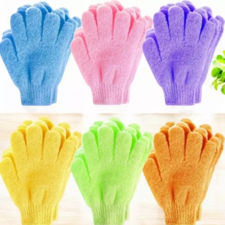 Blink Finger Exfoliating Gloves #Pink (1Pair)