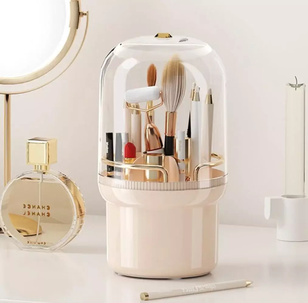 Blink Rotating Makeup Storage Container# Pink