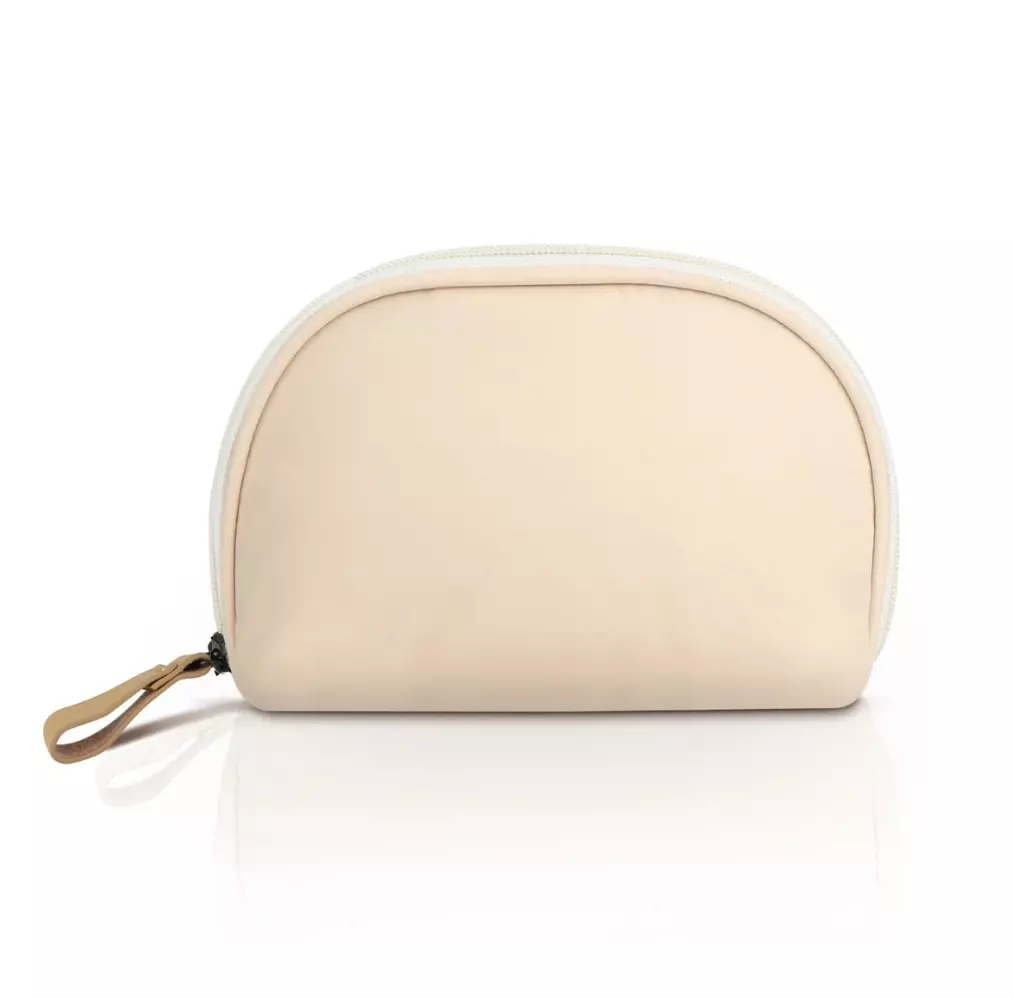 Blink Makeup Brush Holder Zippered Travel Bag for Women# Beige