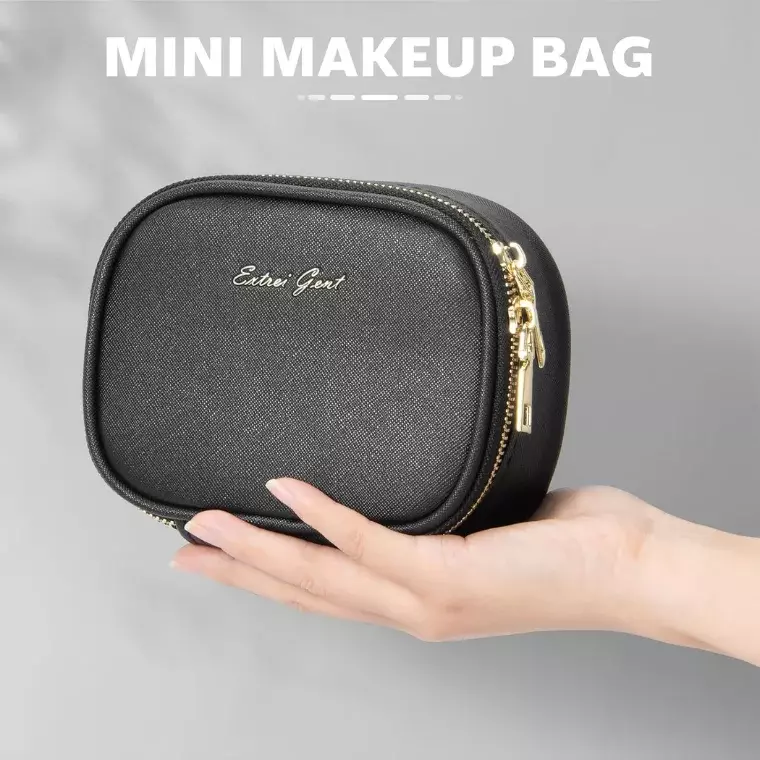 Blink Portable Cosmetic Bag with Mirror LED Light# Black