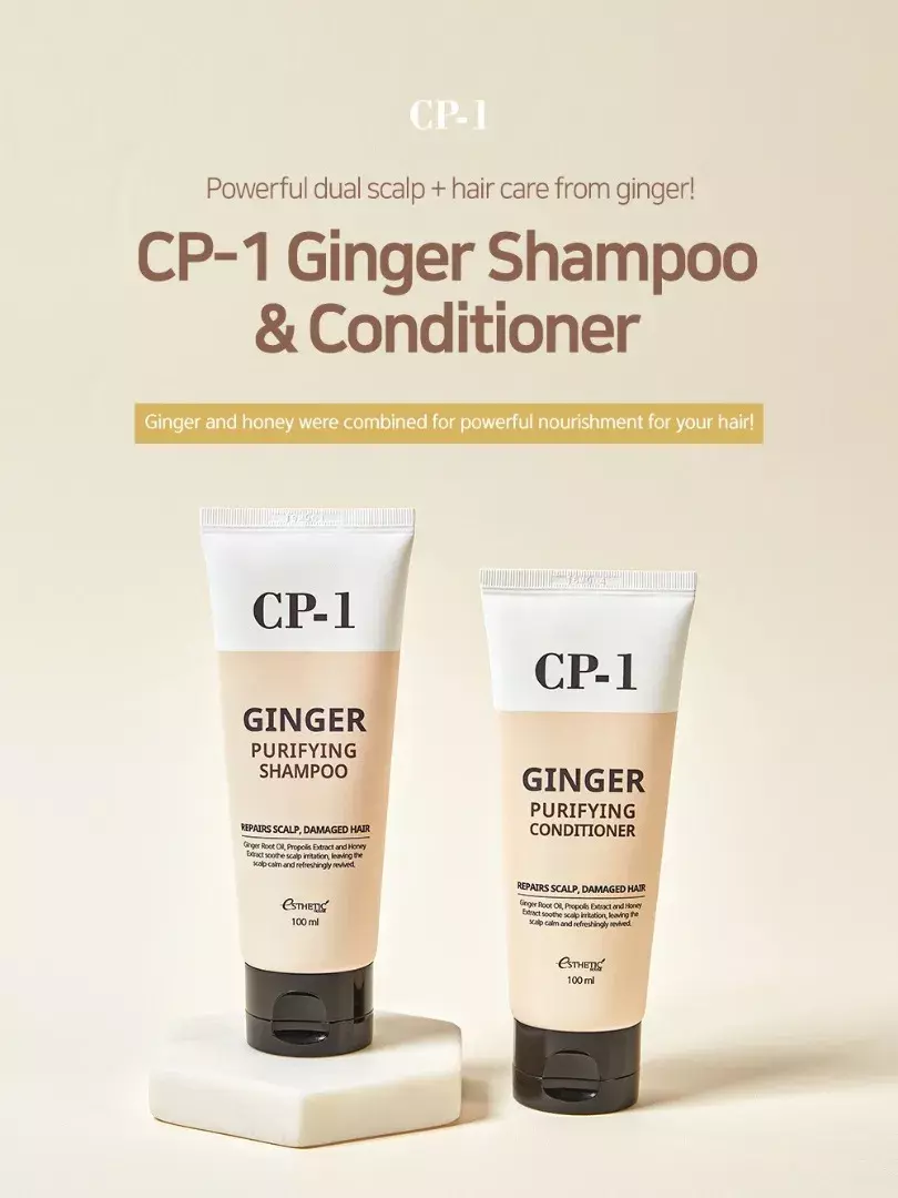 Hair Care Duo [ CP-1 Ginger Purifying Shampoo (100ml) + CP-1 Ginger Purifying Conditioner (100ml) ]