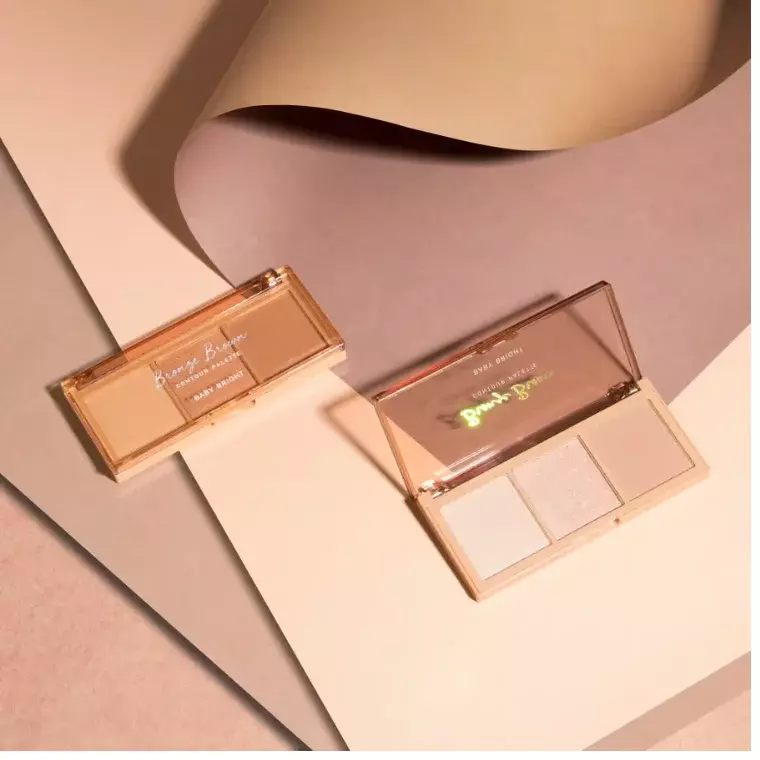 Baby Bright Bronze Brown Contour Palette 3 Colors (4gm)