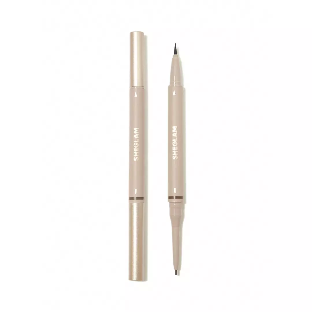 Sheglam Brows On Demand 2-In-1 Brow Pencil - Taupe (0.4g)