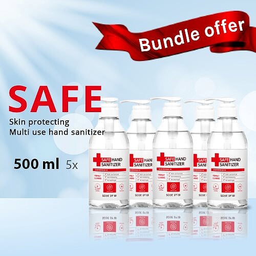 Some By Mi Safe Hand Sanitizer 500ml (5 pcs)