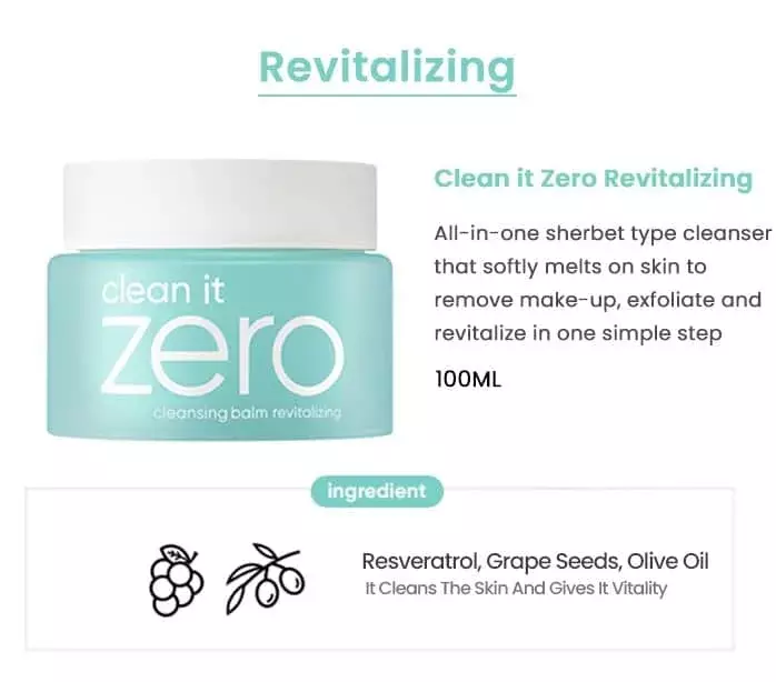 Banila Co Clean It Zero Cleansing Balm Revitalizing (100ml)