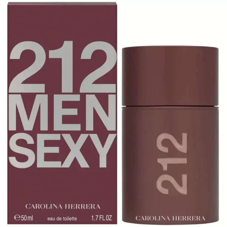 Carolina Herrera 212 Sexy Men EDT Fragrance For Men's (50ml)