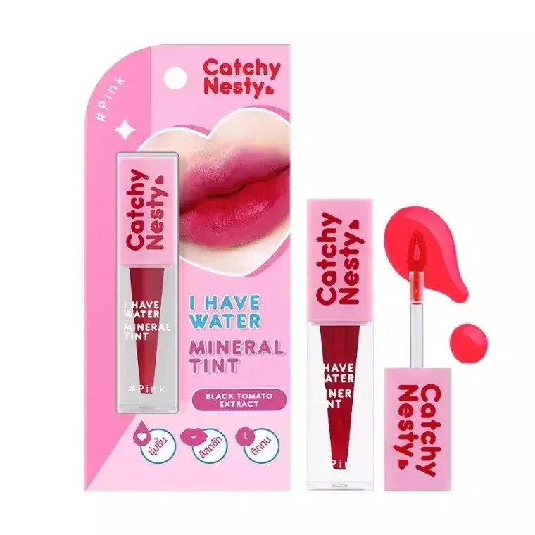 Catchy Nesty I Have Water Mineral Tint #Pink (3gm)
