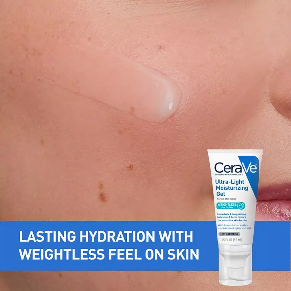Cerave Ultra-Light Moisturizing Face Gel 52ml