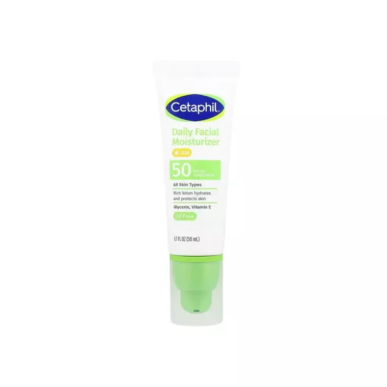 Cetaphil Daily Facial Moisturizer With Sunscreen SPF 50 (50ml)