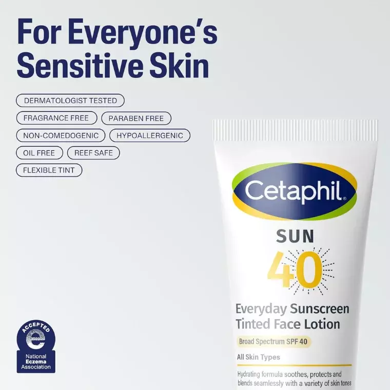 Cetaphil Sun SPF 40 EveryDay Sunscreen Tinted (50ml)