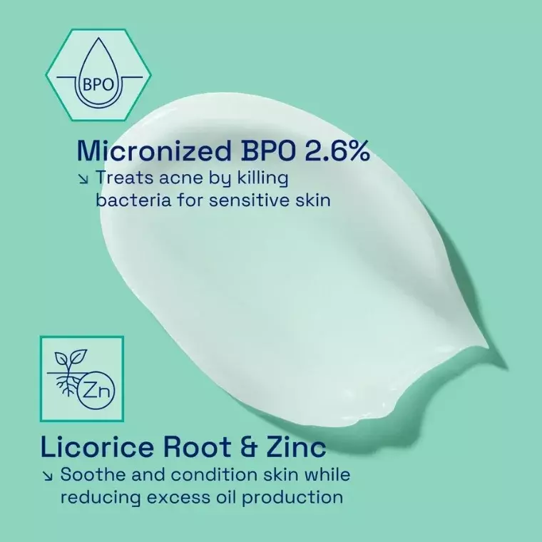 Cetaphil Gentle Clear Complexion‑Clearing Acne Cleanser (124 ml)