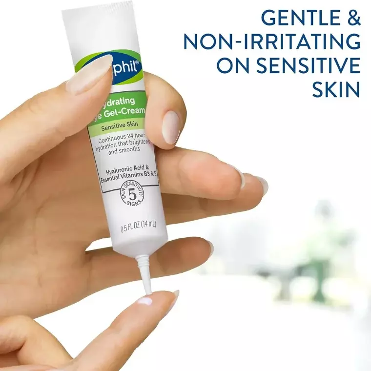 Cetaphil Hydrating Eye Gel-Cream for Sensitive Skin (14ml)