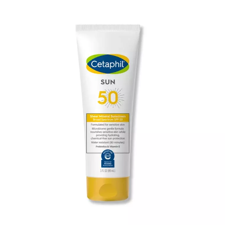 Cetaphil Sheer Mineral Sunscreen Broad Spectrum SPF 50 (89ml)